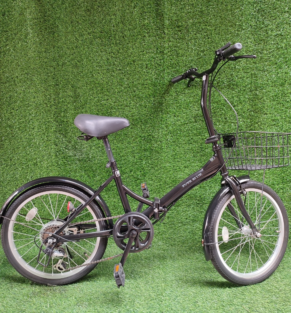 Ever Blue 20" Folding Bike Japan Surplus, Sports Equipment, Bicycles