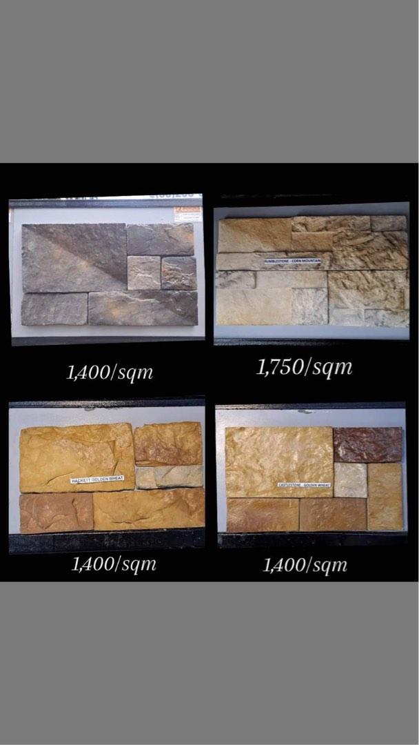 Ez Rock Stone wall cladding, Furniture & Home Living, Home Decor, Wall