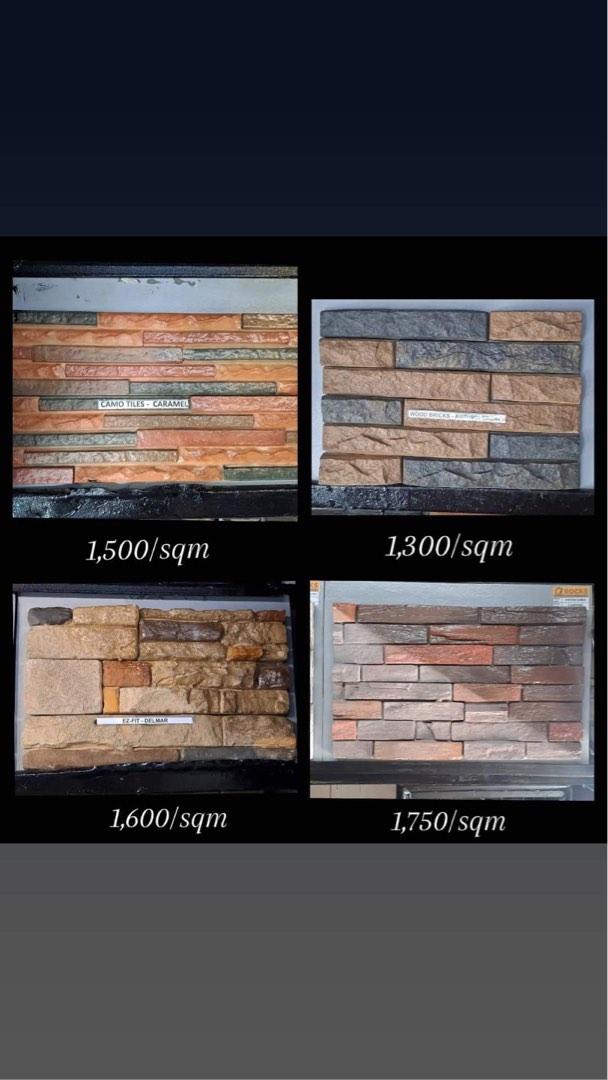 Ez Rock Stone wall cladding, Furniture & Home Living, Home Decor, Wall