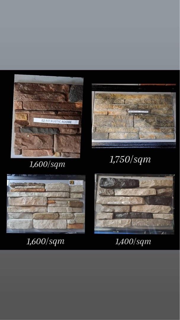 Ez Rock Stone wall cladding, Furniture & Home Living, Home Decor, Wall