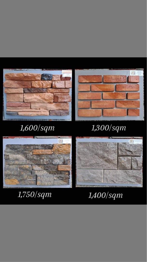 Ez Rock Stone wall cladding, Furniture & Home Living, Home Decor, Wall