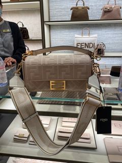 Fendi baguette shop cloth bag