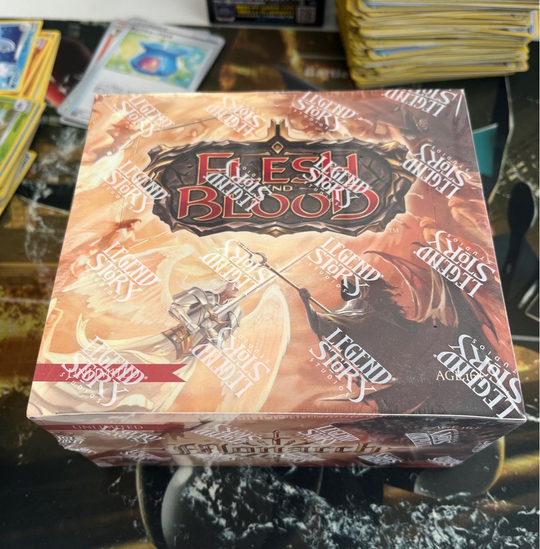 Flesh and Blood TCG Monarch Booster Box unlimited, Hobbies & Toys