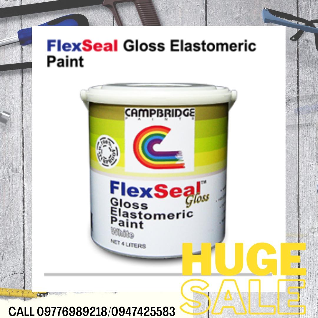FLEXSEAL GLOSS ELASTOMERIC PAINT, Commercial & Industrial, Construction