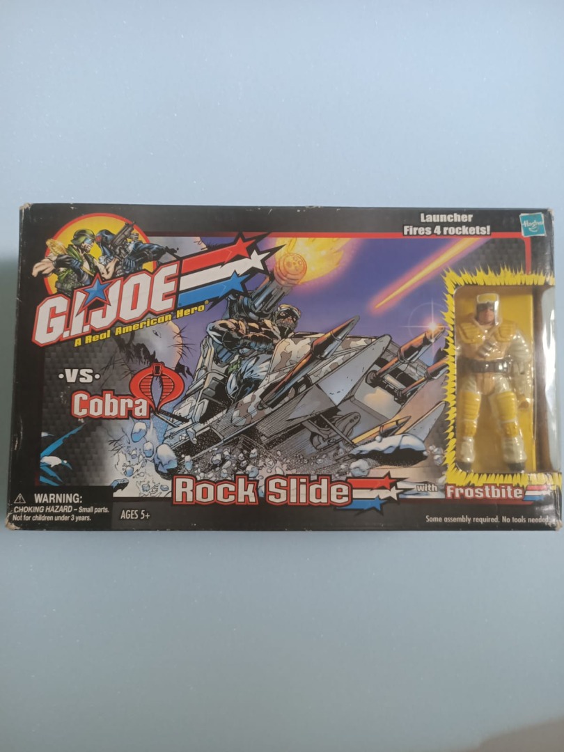 GI Joe vs. Cobra Rock Slide w Frostbite 2001 Hasbro, Hobbies & Toys ...