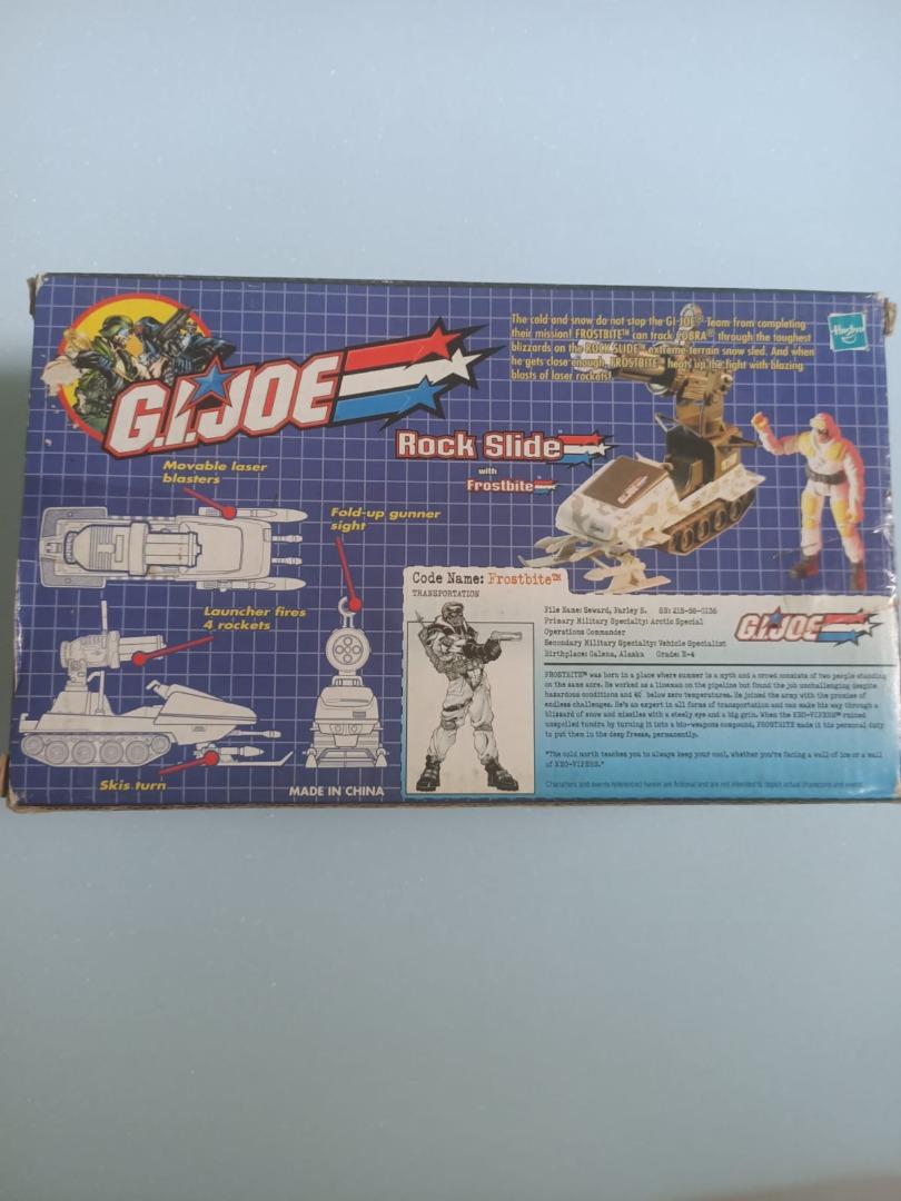 GI Joe vs. Cobra Rock Slide w Frostbite 2001 Hasbro, Hobbies & Toys ...