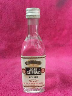 Glass mini bottle miniature