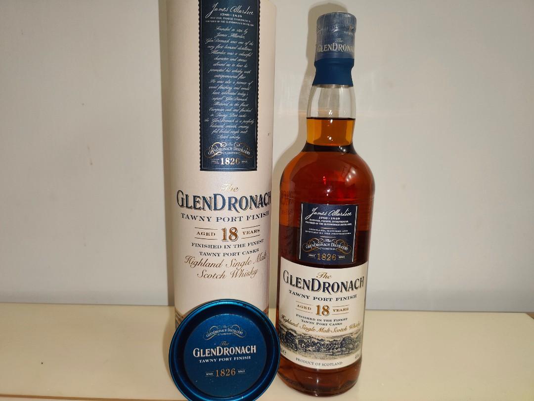Glendronach 18 Yo Tawny Port Finish （分類：酒精飲料）位於 Hong Kong。 由 ken_feng 提交（商品編號 1185201219，圖片 1）。簡介： Glendronach 18yo (2014) by Billy Walker。