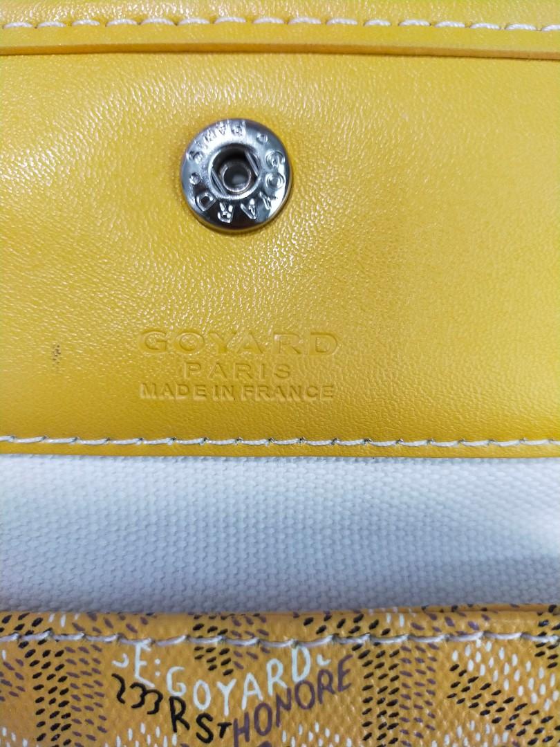 Goyard tote yellow bundle bag, Luxury, Bags & Wallets on Carousell