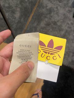 Authentic Gucci Adidas tag
