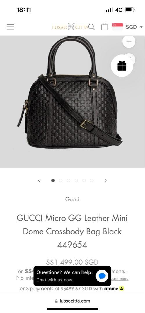 Gucci microguccissima best sale small crossbody bag