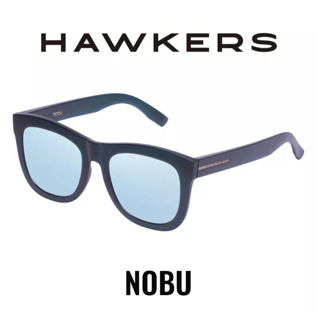 HAWKERS NOBU Frozen Helenico Blue Chrome Sunglasses UV400 Unisex