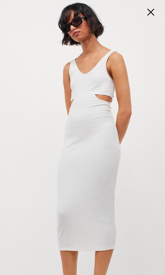 H&m cut out dress top