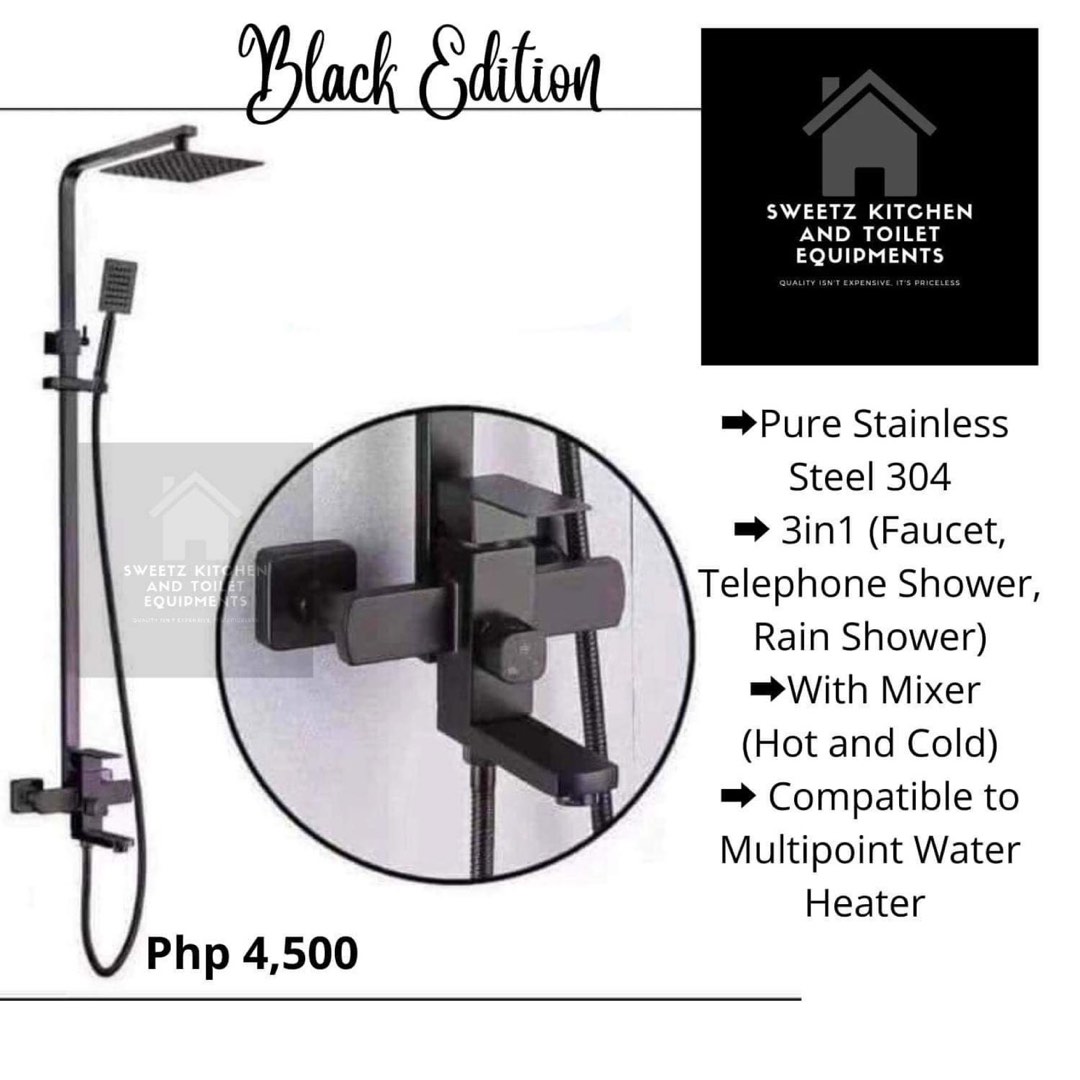 Hot and Cold Multipoint Shower, Furniture & Home Living, Bathroom