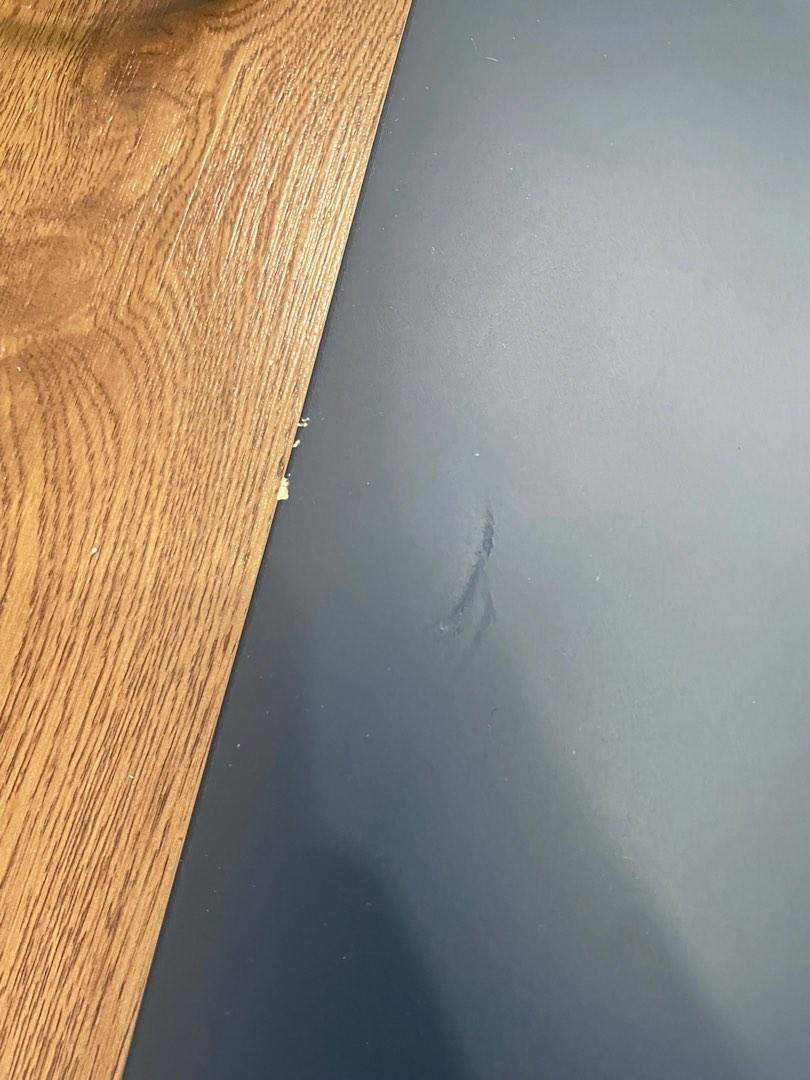 IKEA Linnmon Table Set Navy Blue (150 x 75cm), Furniture & Home Living