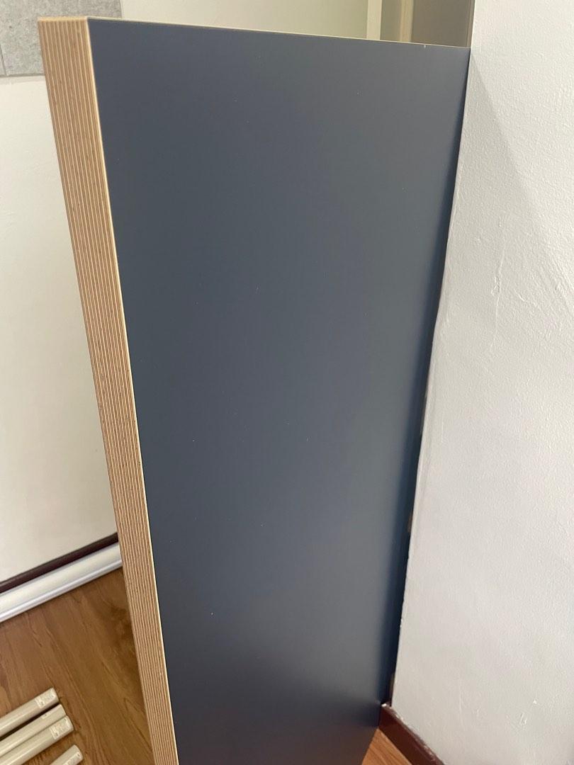 IKEA Linnmon Table Set Navy Blue (150 x 75cm), Furniture & Home Living