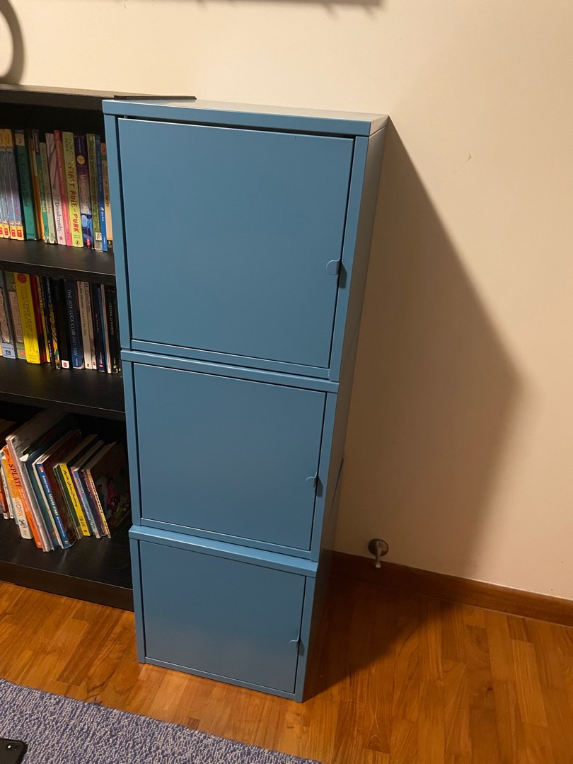 IKEA Lixhult Metal Cabinets, Furniture & Home Living, Furniture ... - Ikea Lixhult Bookcase Customization