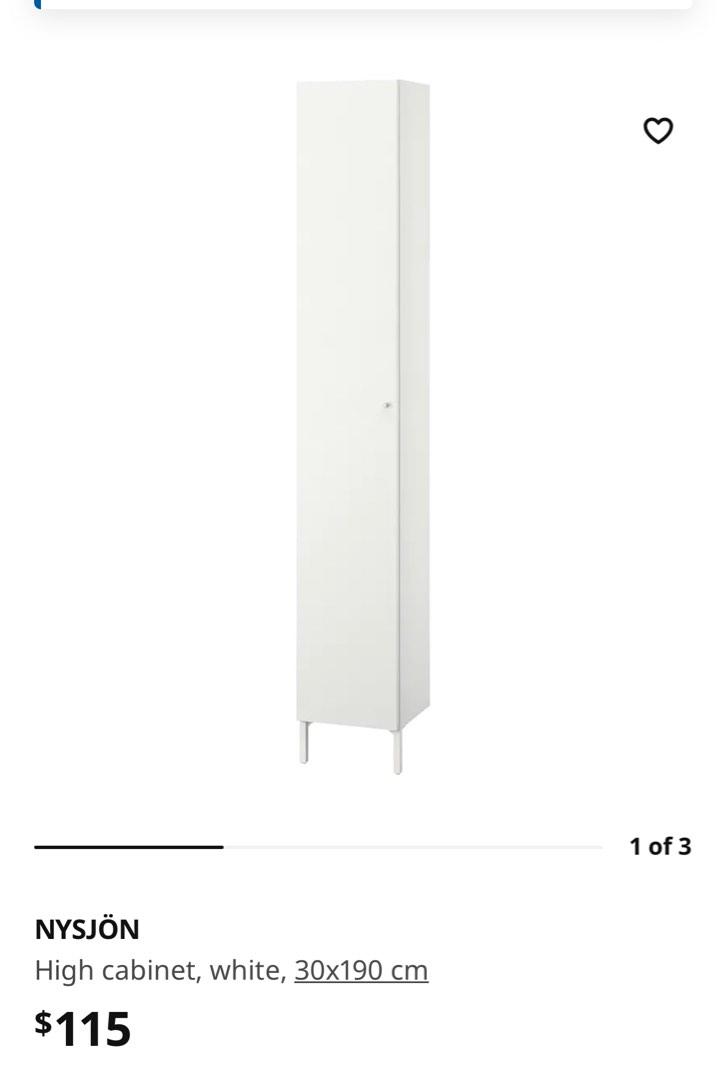 1 Unit IKEA Nysjon Tall Furniture & Home Living, Furniture