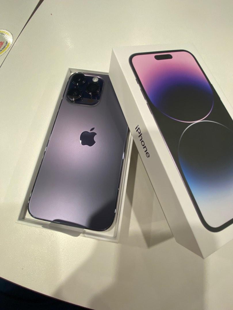 大注目 ディープパープルiPhone14promax アップル iPhone iPhone Max ...