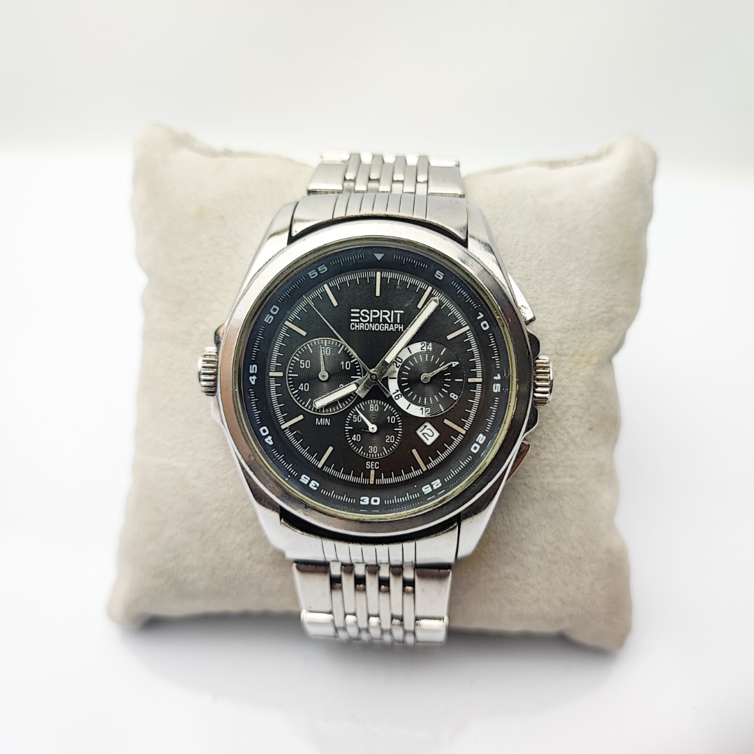 Esprit chronograph 805 all stainless deals