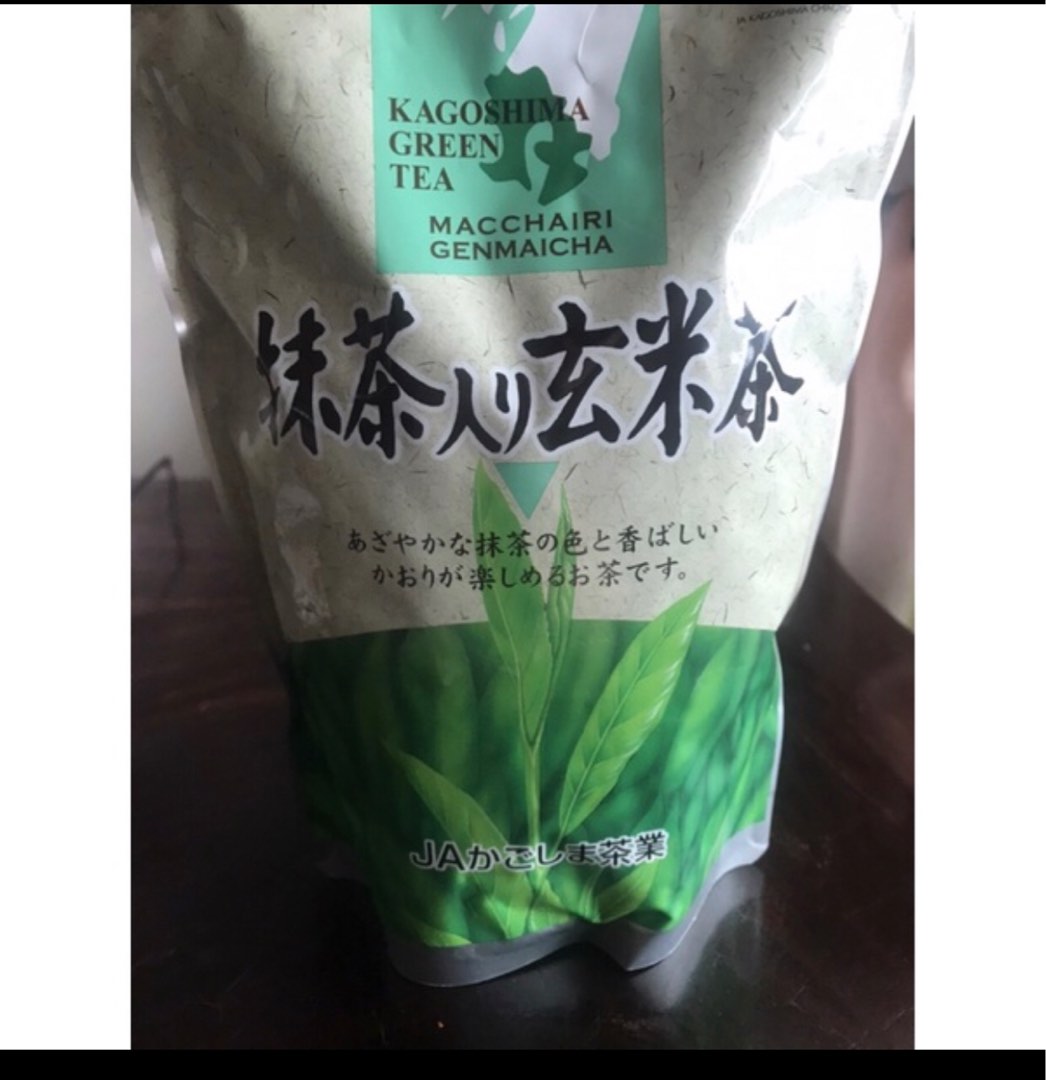 Japanese green tea with roasted rice, Food & Drinks, Beverages on Carousell