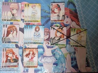 Quintessential Quintuplet Gotoubun Hanayome Movie Eiga Radio CD + 5 PR  Weiss Schwarz