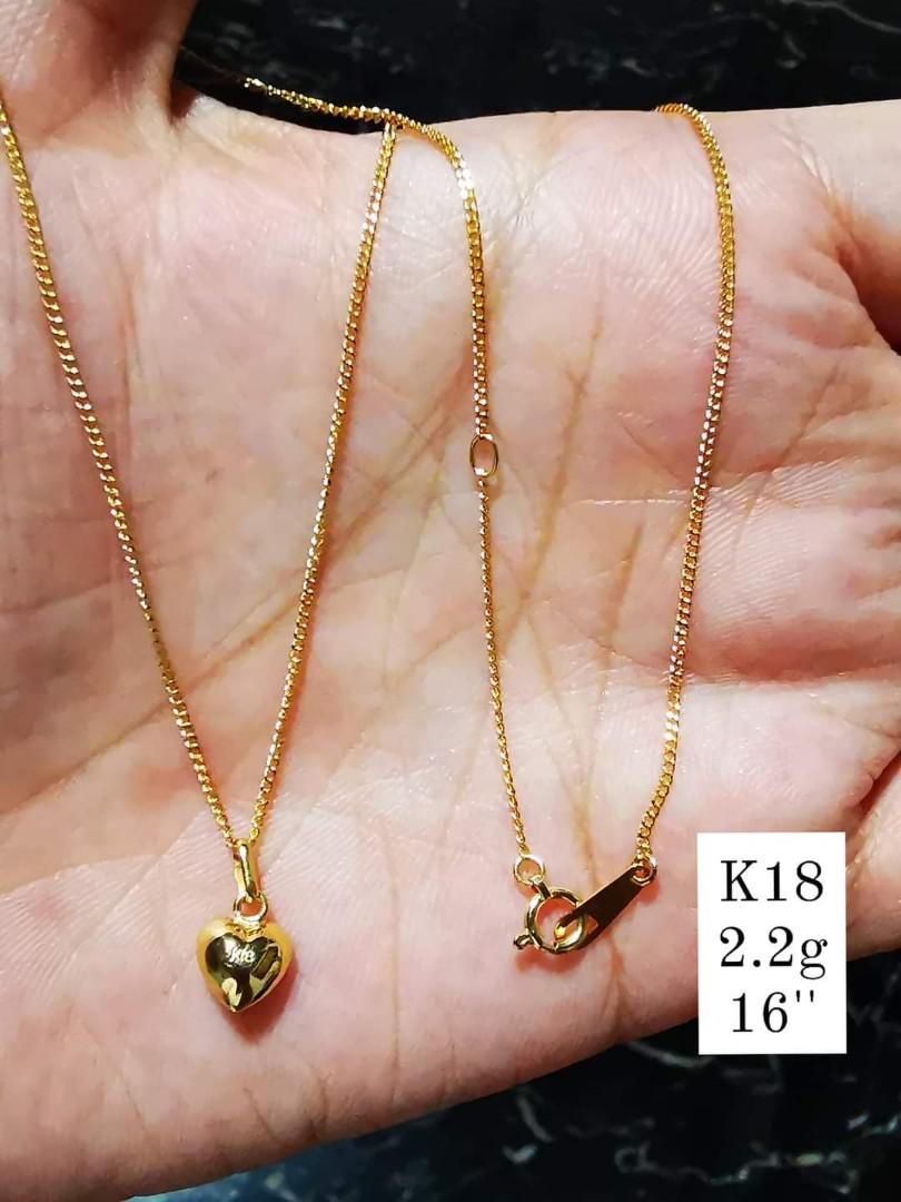 K18 Japan Gold Necklace