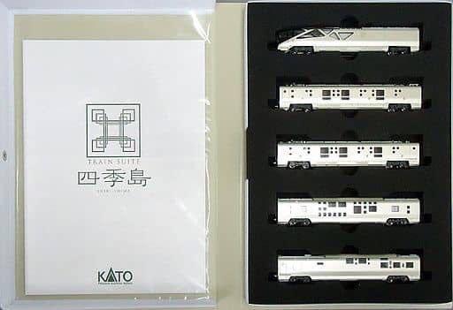 KATO 10-1447 EO01形TRAIN SUITE 四季島10両組合N比例動力鐵路模型