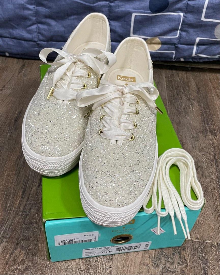 Keds kate spade triple decker glitter 2025