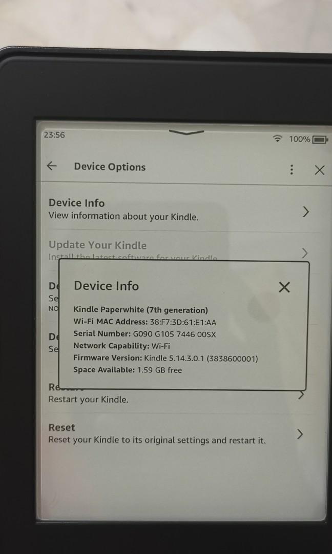 Kindle Paperwhite 7th Gen Mobile Phones Gadgets E Readers On Carousell kindle-paperwhite-7th-gen-mobile-phones-gadgets-e-readers-on-carousell