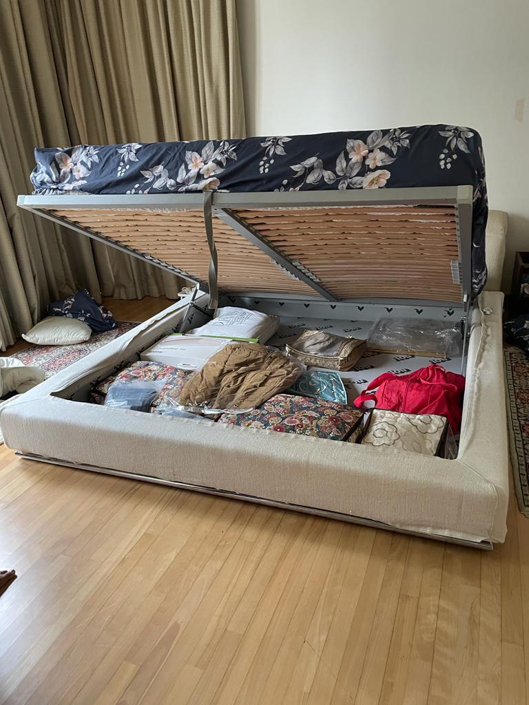 King Sized Storage Bed for sale, Furniture & Home Living, Furniture