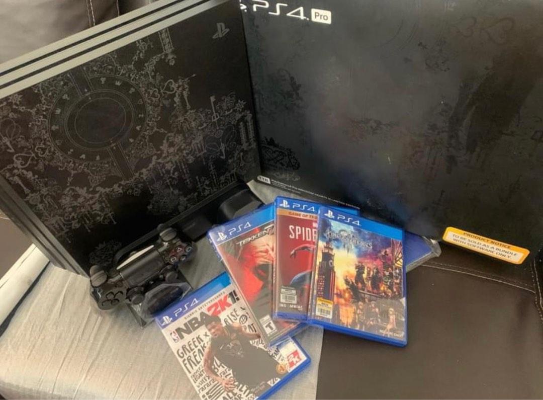 Kingdom Hearts PS4 Pro 1TB, Video Gaming, Video Game Consoles