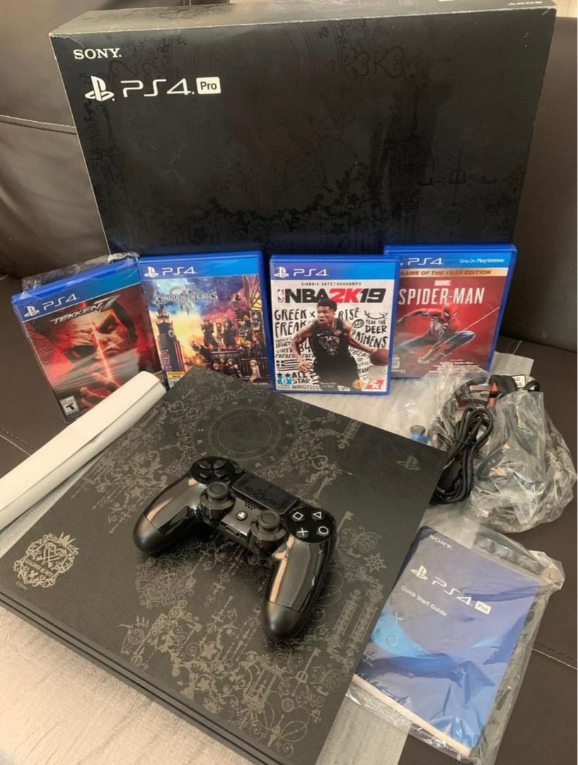 Kingdom Hearts PS4 Pro 1TB, Video Gaming, Video Game Consoles