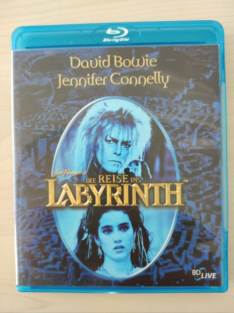 Labyrinth - Blu-ray, Hobbies & Toys, Music & Media, CDs & DVDs On Carousell