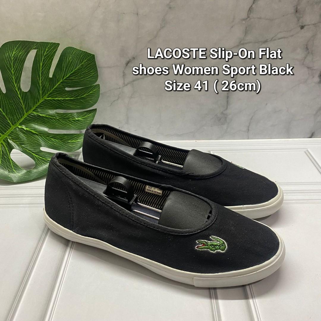 Lacoste clearance flat shoes