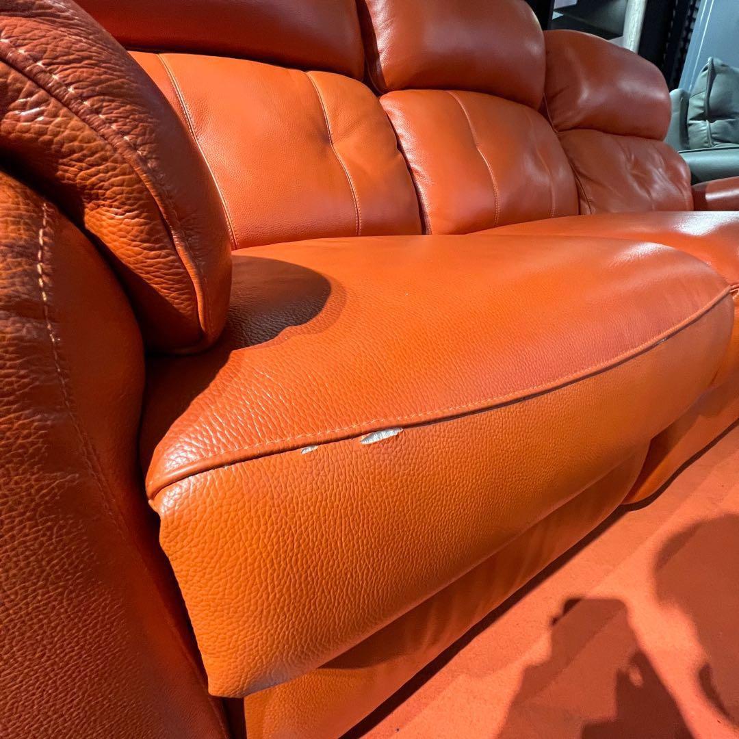 Leather Sofa, Furniture & Home Living, Furniture, Sofas on Carousell