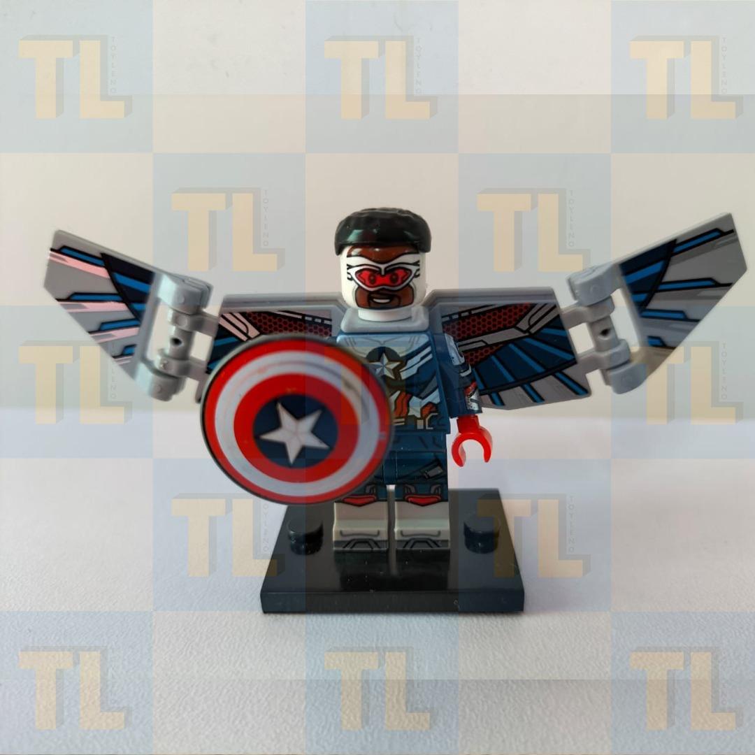 Lego falcon captain america sale