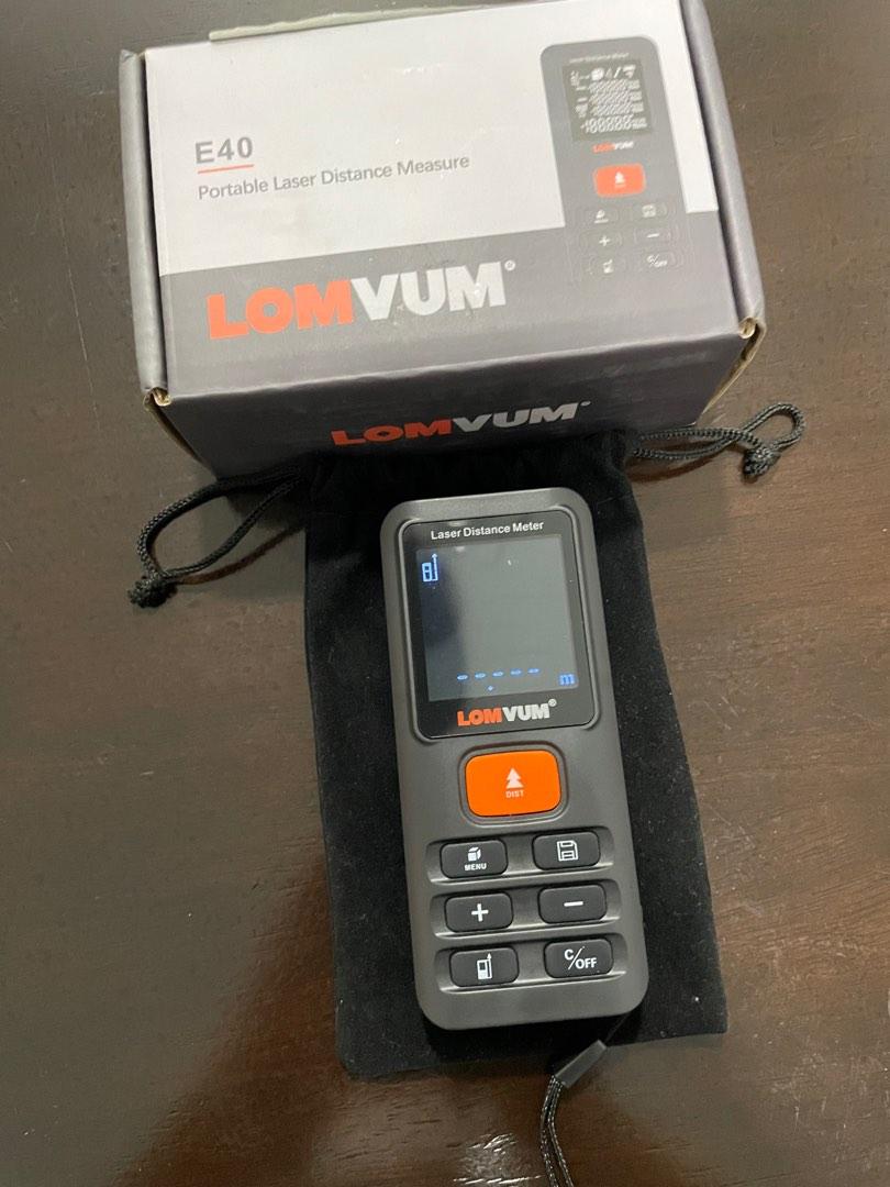 LOMVUM E40 Laser Distance Meter, Furniture & Home Living, Home