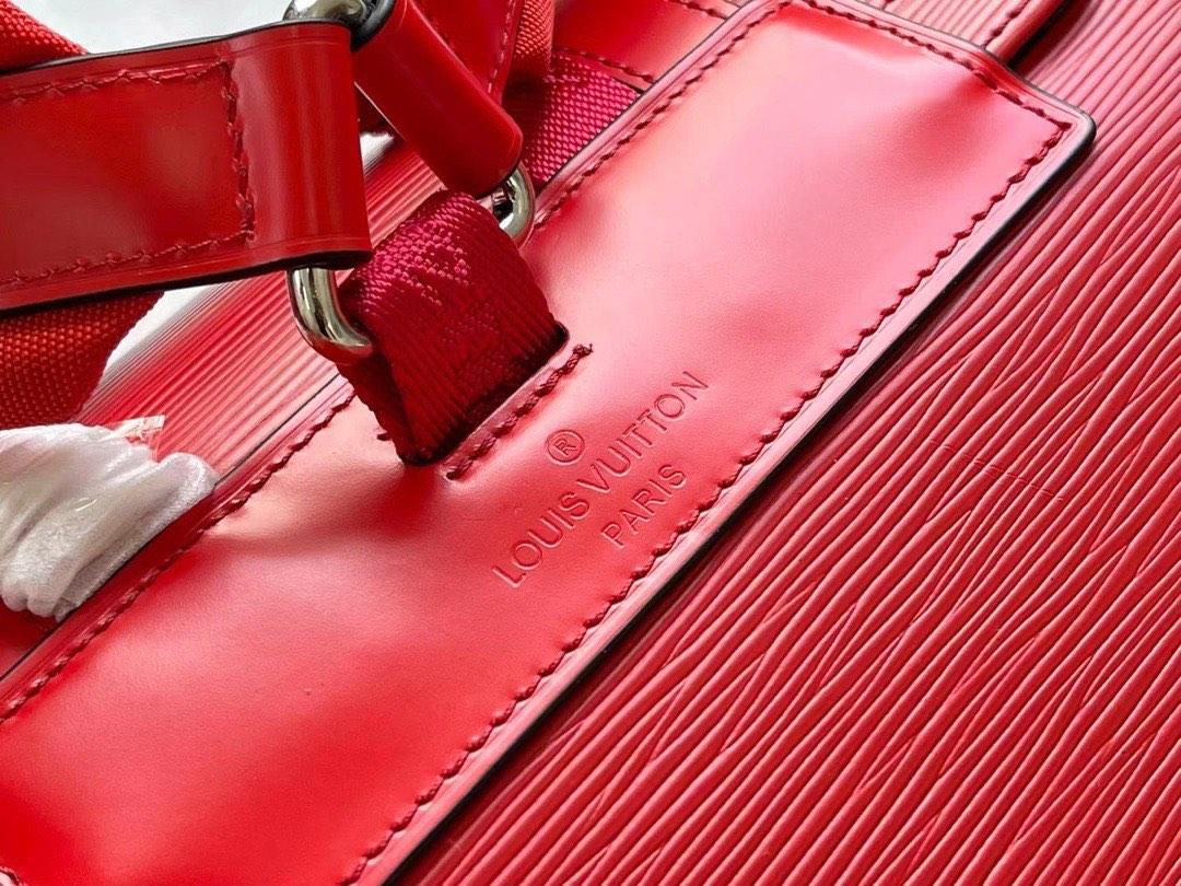Louis Vuitton x Supreme Christopher Backpack Epi PM Red By Youbetterfly