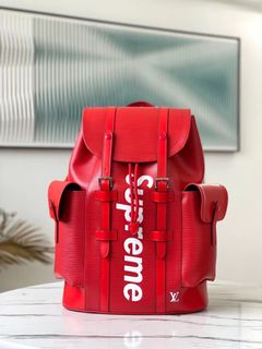 Supreme louis vuitton backpack for sale online