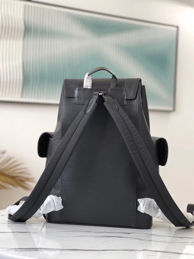 SUPREME Louis Vuitton X Supreme Christopher Backpack Epi PM Black