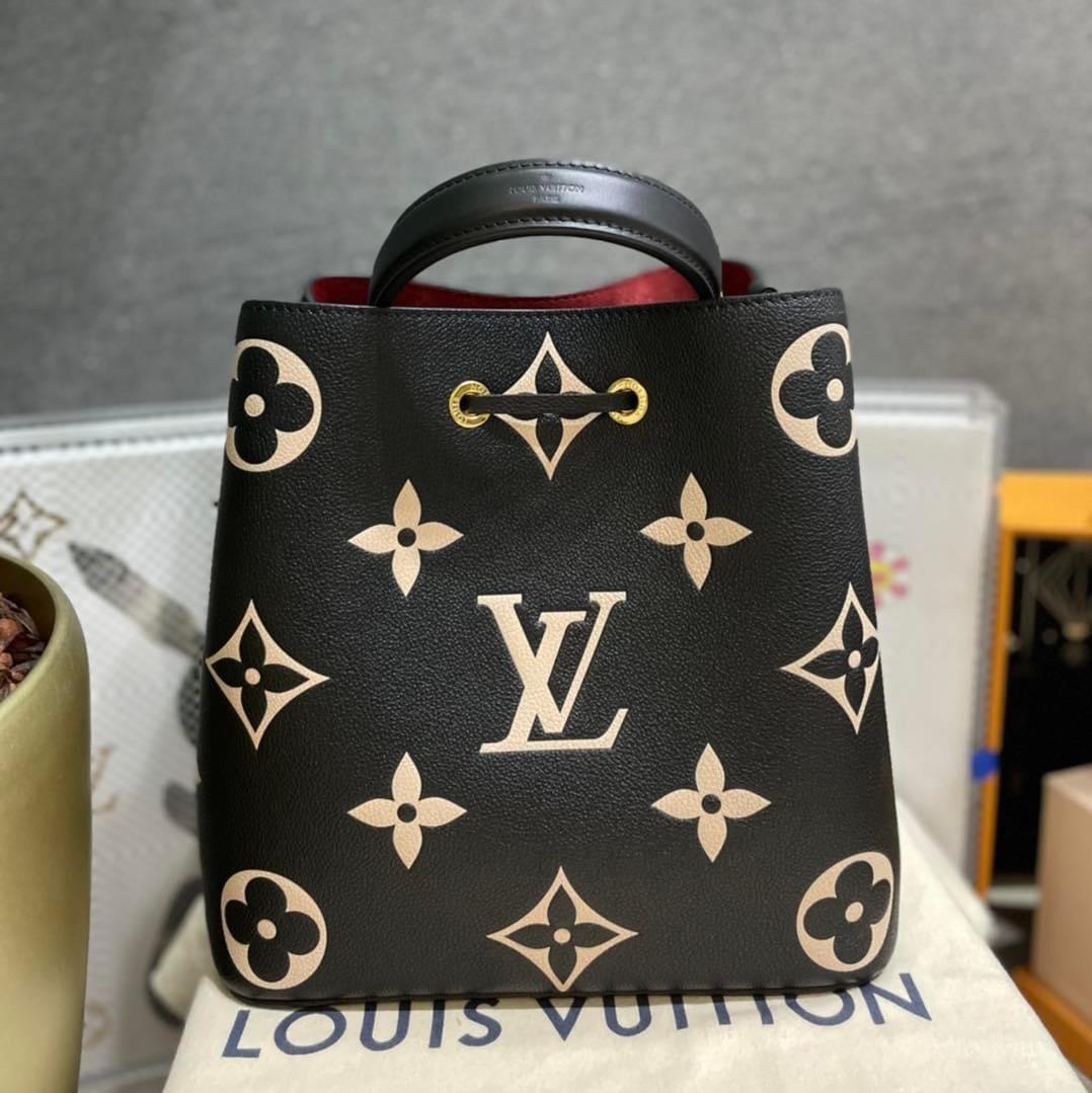 LOUIS VUITTON NEO NOE MONOGRAM NOIR BRANDNEW Microchip Version