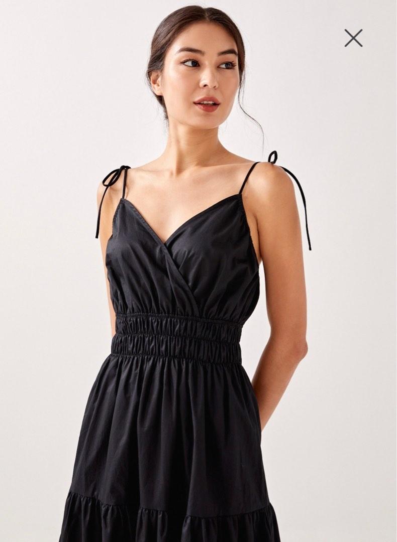Alina plunge maxi dress clearance