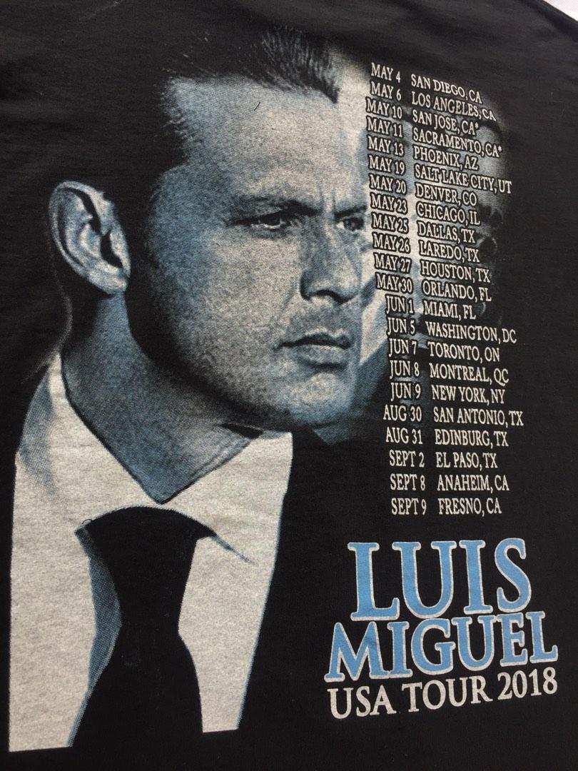 Luis Miguel Tour Tshirt, Men's Fashion, Tops & Sets, Tshirts & Polo