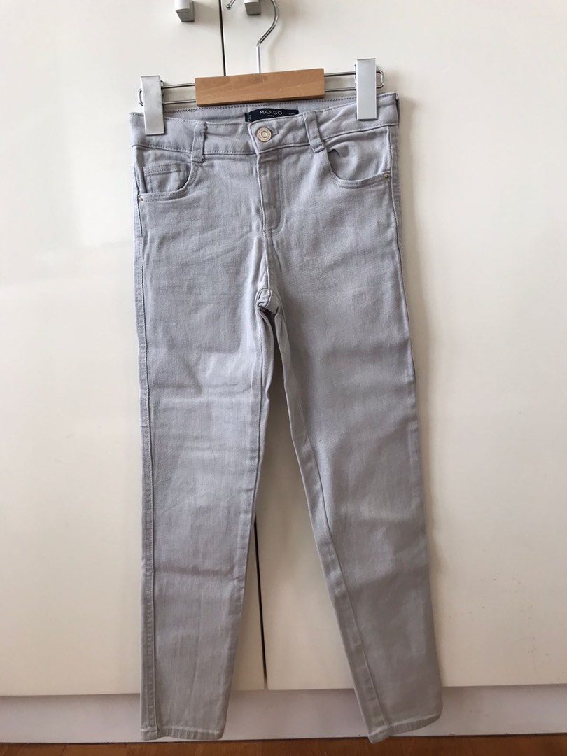 Girls cheap grey jeans