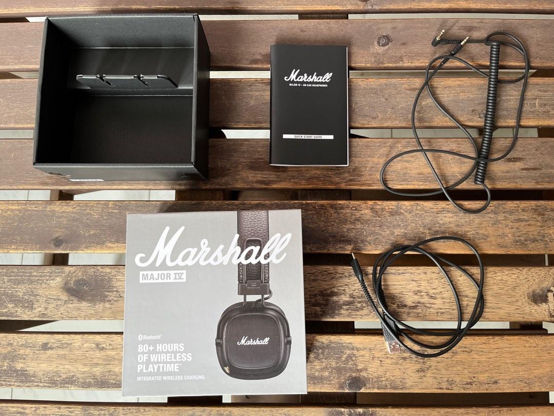 Marshall Major IV Wireless Bluetooth Headphones, Audio, Headphones ...