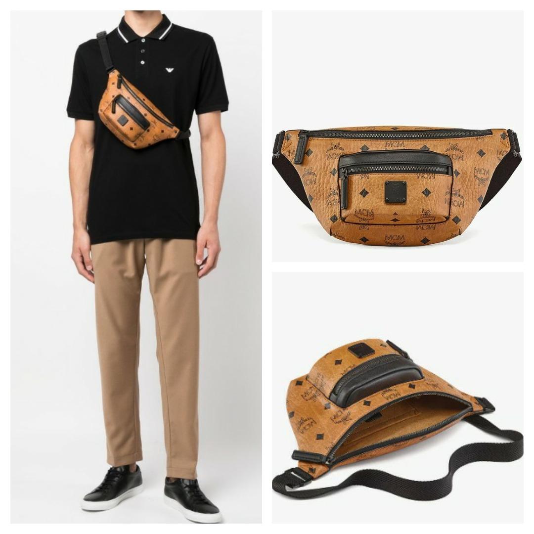 Mcm belt outlet bag medium