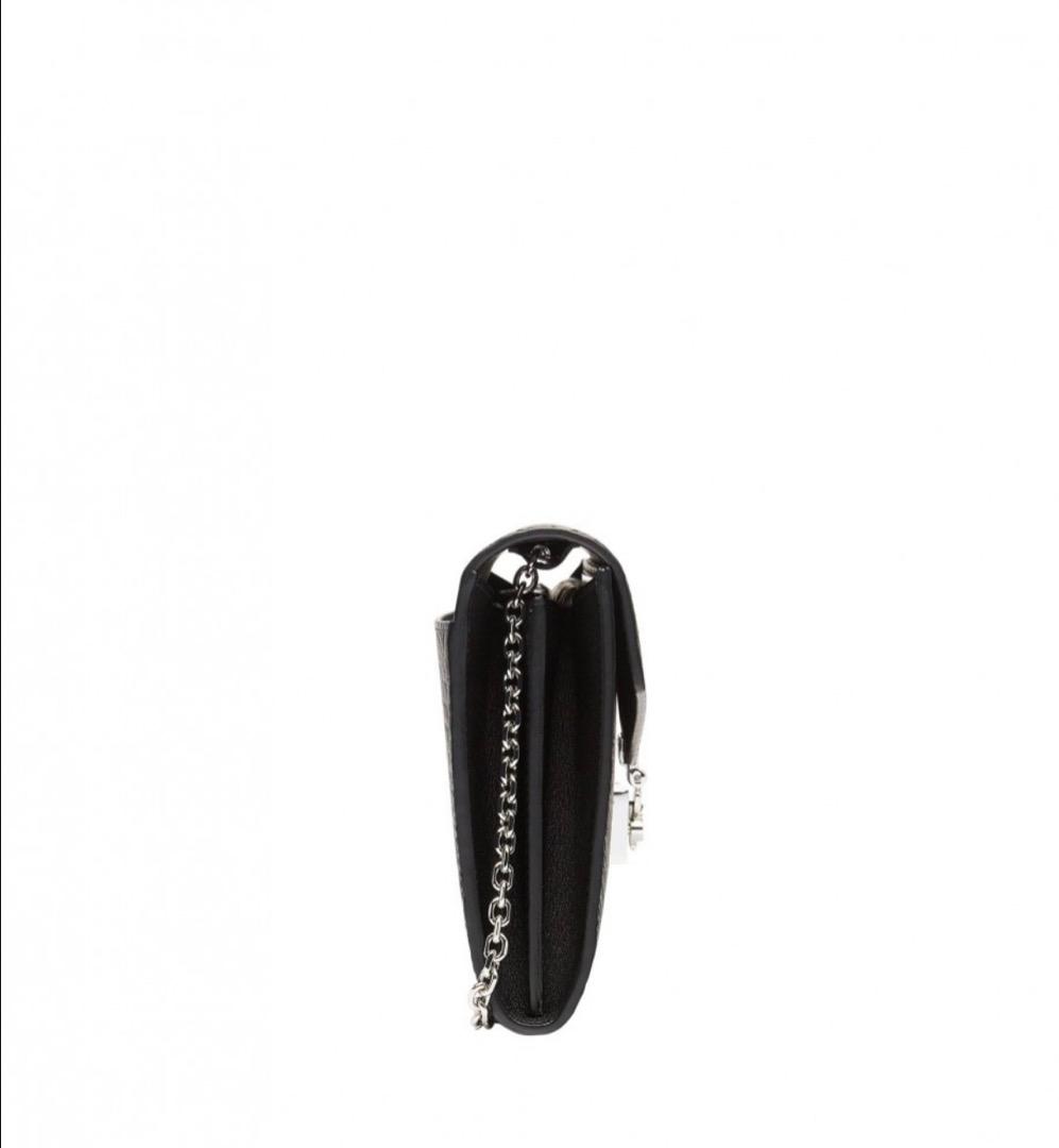 Patricia continental crossbody hot sale wallet in visetos