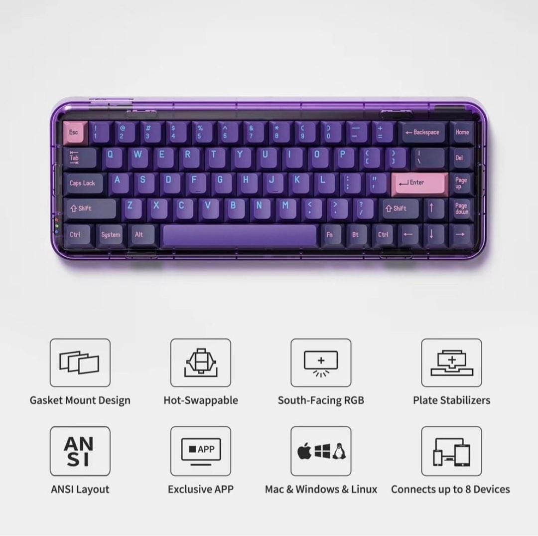 Melgeek - Mojo68 Mechanical Keyboard, Computers & Tech, Parts ...