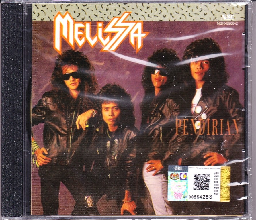 Melissa Pendirian Audio CD Lagu Rock Melayu Original New And